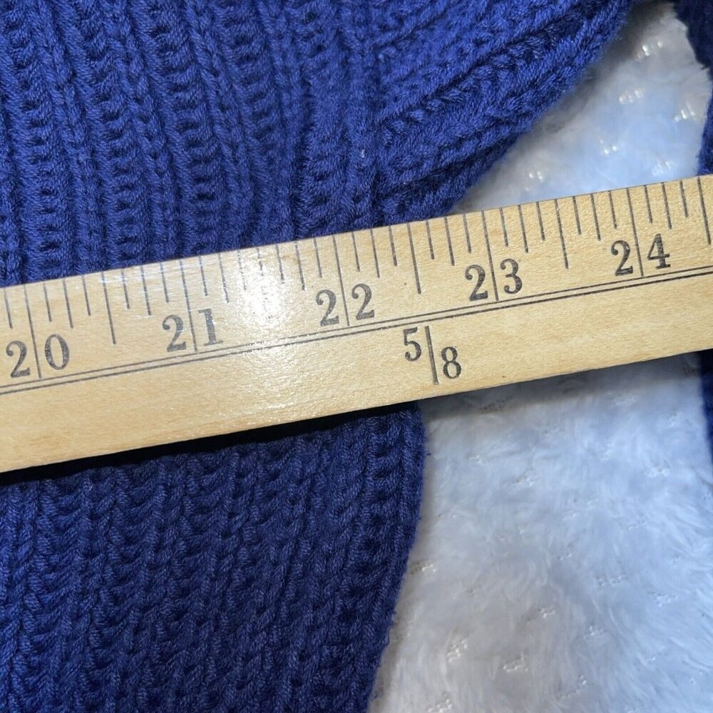 Vintage IZOD Sweater Mens Large Chunky Knit Tennis Cotton 90s V Neck 3D Textured - Picture 7 of 8